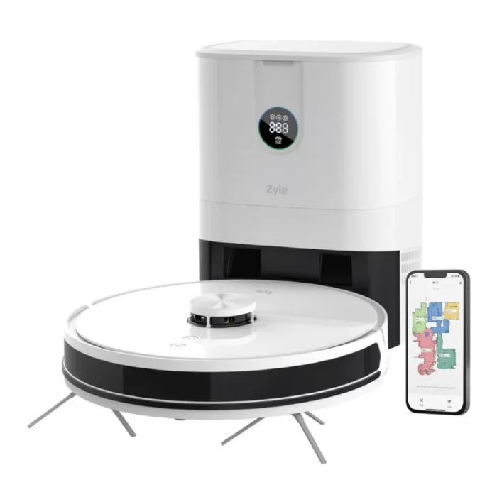 plaunantis-robotas-siurblys-su-dulkiu-ispylimo-stotele-zyle-zy520rvw-baltas plaunantis-robotas-siurblys-su-dulkiu-ispylimo-stotele-zyle-zy520rvw-baltas