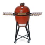 Kamado grilius su priedais