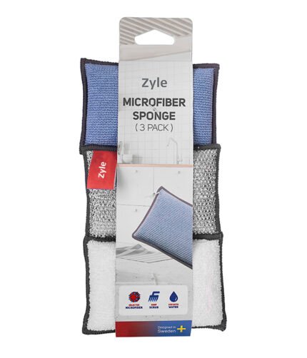 Mikrofibrinių kempinių rinkinys ZY350MS