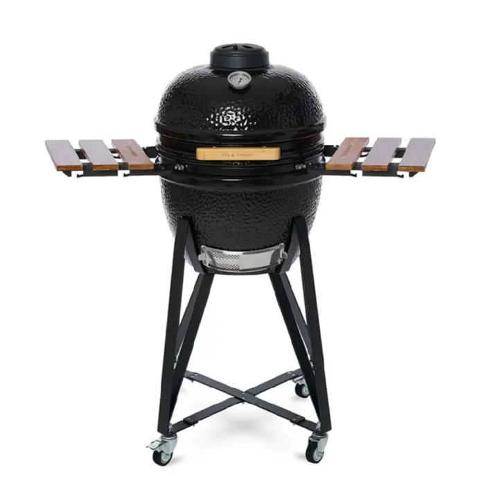 kamado-grilis-su-priedais-zyle-48-cm-medium-zy18blset-juodas