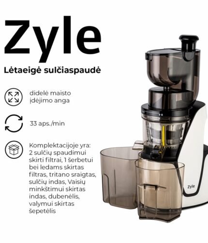 Lėtaeigė sulčiaspaudė ZY016WSJ