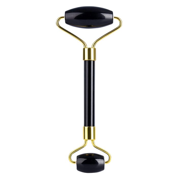 Veido odos masažuoklis - volelis Obsidian Jade BEOSOMROLL4