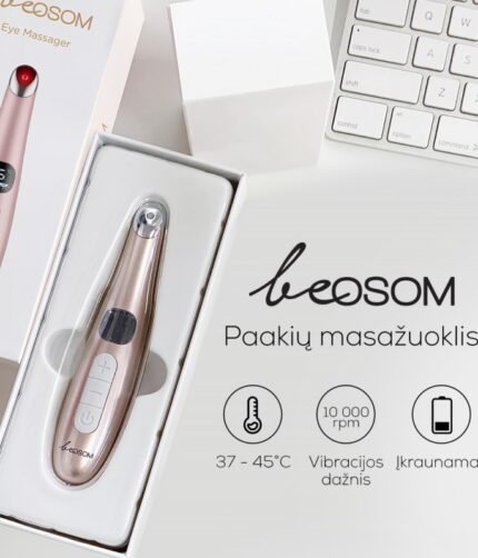 Vibruojantis paakių masažuoklis BEOSOM1203RG