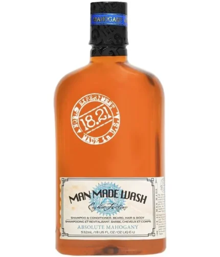 daugiafunkce-priemone-vyrams-3-in-1-stiprinamasis-sampunas-kondicionierius-ir-kuno-prausiklis-viename-1821-man-made-wash-absolute-mahogany-wsh18am-530-ml