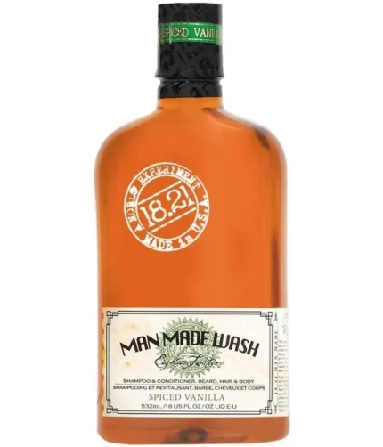 daugiafunkce-priemone-vyrams-3-in-1-stiprinamasis-sampunas-kondicionierius-ir-kuno-prausiklis-viename-1821-man-made-wash-spiced-vanilla-wsh18sv-530-ml-1