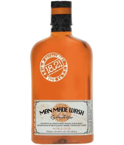 daugiafunkce-priemone-vyrams-3-in-1-ty-stiprinamasis-sampunas-kondicionierius-ir-kuno-prausiklis-viename-1821-man-made-wash-noble-oud-wsh18non-530-ml