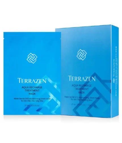 lakstine-drekinanti-veido-kauke-terrazen-aqua-recharge-treatment-mask-ter86804-ypac-tinka-sausai-veido-odai-27-ml-1